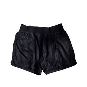 Black Pull On Tencell Short With Pockets Womens Size Large